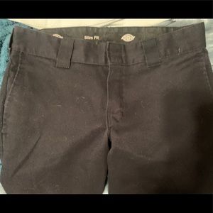 Black Dickies Slim Fit